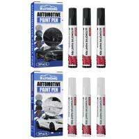 3 Pieces Car Touch Up Paint Pen Touch Up Paint for Cars Paint Scratch Repair Waterproof Auto Scratch Remover Pen Black/White reliable