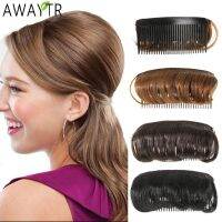 Synthetic Wig Pads Hair Comb Bangs High Fluffy Straight Hair Up Combs Hair Accessories Invisible Thickening Hairpin Hairstyle