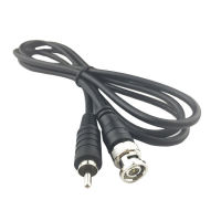 UNI ?Hot Sale?BNC Male to RCA Male Coax Cable Cord Adapter Connector for CCTV DVR Camera Lot