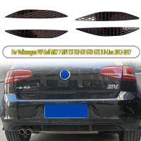 }{”:》“ แผ่นสะท้อนแสงสีดำกันชนหลังรังผึ้งภายนอกสำหรับ Volkswagen VW Golf MK7 MPI TSI TDI GTD GTE R-Line 2012-2017