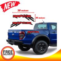 Raptor สติ๊กเกอร์ตกแต่งรถยนต์ FORD ขนาด 10 x 30 ซม. จำนวน 2 ชิ้น