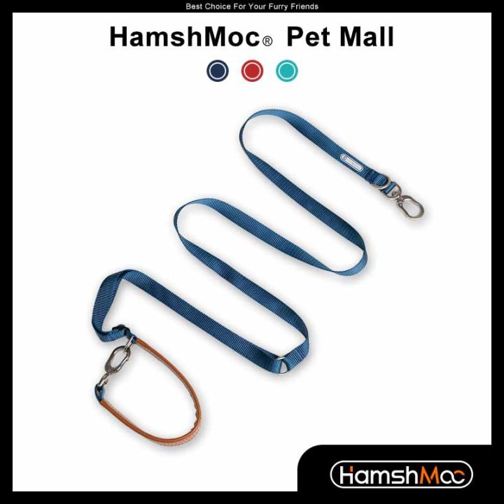 hamshmoc-5-in-1-สายจูงสุนัข-อเนกประสงค์-ปรับได้-แฮนด์ฟรี-สําหรับฝึกสุนัข-2-ตัว-1