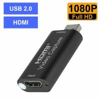 4K 1080p HD HDMI to USB2.0 Video Audio Capture Card Recorder For Windows Android Adapters Cables