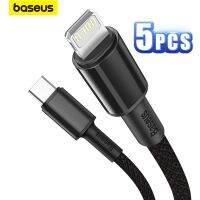 Baseus USB Type C 20W 2ชิ้น/5ชิ้นสำหรับชาร์จเร็วสำหรับ14 13 12 11 Pro Max PD 2ชิ้น/5ชิ้น