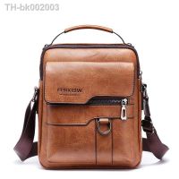 ✁۩ Classic Vintage Men Shoulder Bag Leather PU Business Men Crossbody Bag High Quality Designer Handle Handbag for Men Travel Bag