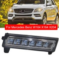 Car Front LED Daytime Running Light DRL Lamp For Mercedes Benz W164 X164 X204 ML350 ML450 GL450 GLK350 2010 2012 1649060251