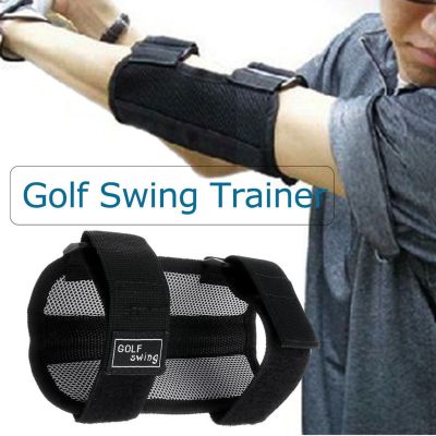 1PCS Golf Swing Training Aid Elbow Brace Arc Corrector Swing Training Straight Practice Golf Arm Bending Alarm Swing Trainer Towels