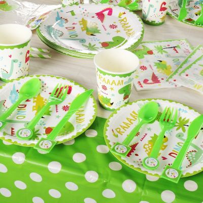 【CW】✱☒✧  Jungle Disposable Tableware Kids Birthday Supplies Boy Favors Decoration Baby Shower Theme