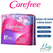 Carefree super dry cleaning tape 40 liners 40 PCs BVS carefree everyday
