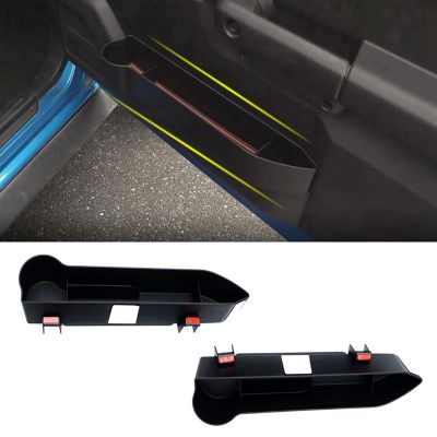 2PCS Car Door Water Cup Holder Storage Box Inner Tray Holder Replacement Accessories for Suzuki Jimny JB64 JB74 2019-2022