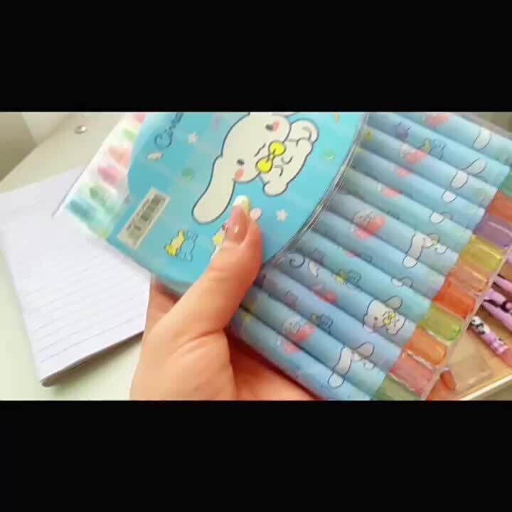 Japanese Clow M Children's Crayons Primary School Students Rotating