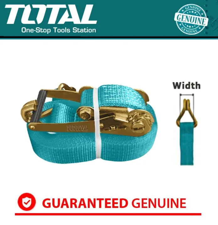 Total Ratchet Tie Down Strap THTRS2101 10M 2T •khm megatools• Lazada PH