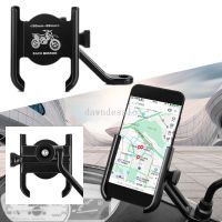 Phone Mount Stand Bicycle Holder 360° Rotatable Aluminum Adjustable Bike Phone Holder Non-slip Cycling GPS Bracket Clip Support