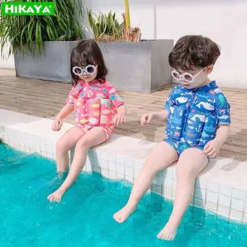 Kids Cartoon Swimwear One Piece Training Swimsuit Teen Bathing Suit Girls  Rash Guard Floating Swimsuit Sports Wear For Kids - AliExpress