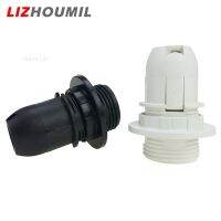 LIZHOUMIL ที่ยึดหลอดโคมไฟ E14สกรูเอดิสันขนาดเล็กใหม่,อุปกรณ์ช่องไฟที่โป๊ะ