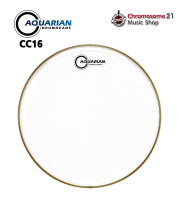 หนังกลองทอม Aquarian CC16 Classic Clear (หนังใสชั้นเดียว) ขนาด16นิ้ว