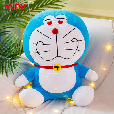 25Cm Hot Anime Berdiri Oleh Saya Doraemon Mewah Mainan Berkualiti Tinggi Cute Kucing Anak Patung Lembut Lembut Disumbat Haiwan bantal Mainan untuk Kan