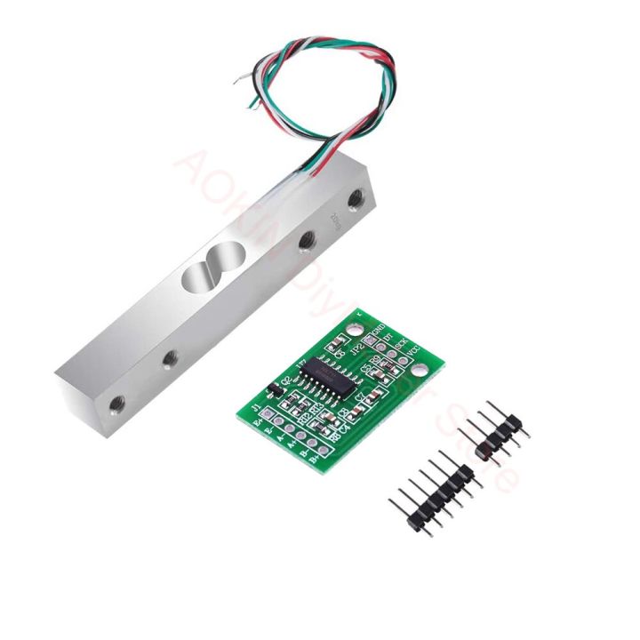 Load Cell 1kg 5kg 10kg 20kg Hx711 Ad Module Weight Sensor Electronic Scale Aluminum Alloy 3127