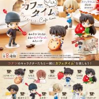 Re-Ment Detective Conan Chokonto! Cafe Time (Set of 8) Shinichi Ran Heiji Akai Amuro Kid Haibaraโมเดลกาชาปองโคนันรีเมนท์