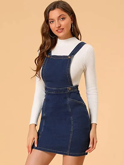 women jumper denim dress | Lazada PH