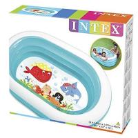 Toys R Us Intex สระน้ำเป่าลมรุปวงรีใส ลายเพื่อนสัตว์ทะเล (913669)