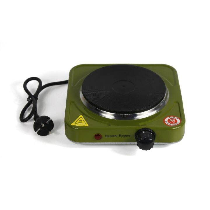 Electric Furnace Hot Plate 1500W Cooktop Single Electric Burner Portable Hot Plate Travel Cook