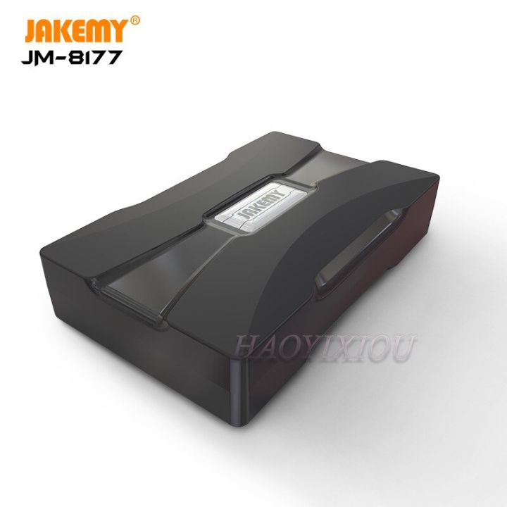 jakemy-ชุดเครื่องมือไขควงมีความแม่นยำขนาดเล็ก-jm-8177สำหรับซ่อมบ้านโทรศัพท์มือถือสินค้าใหม่