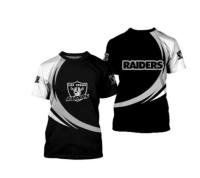 Las Vegas Raiders t shirt curve style gift for men