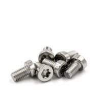 30pcs M3 stainless steel security screw anti-theft machine screws cylinder head bolt lamp fitting bolts 4-10mm length