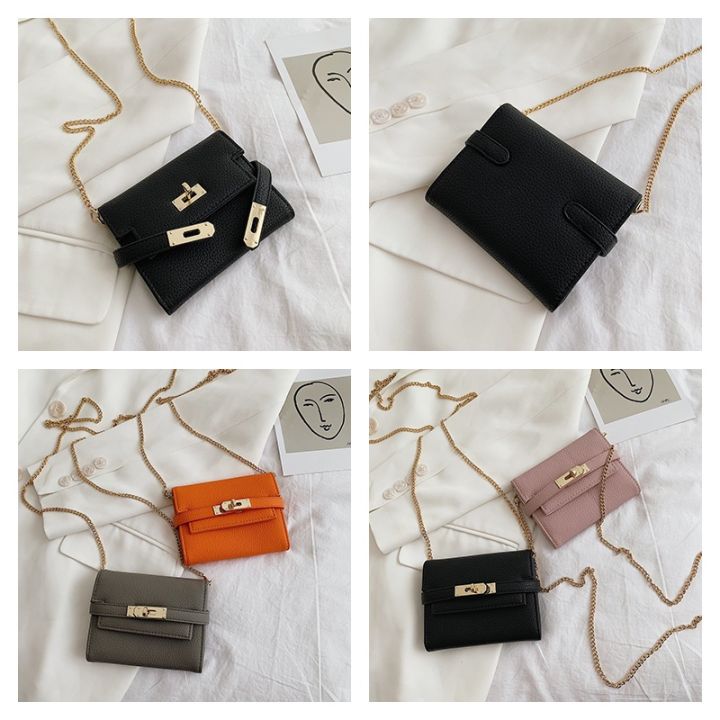 nanju-ladieswalletshort-pursesnap-walletchain-wallet-bagsling-bag-4-colors