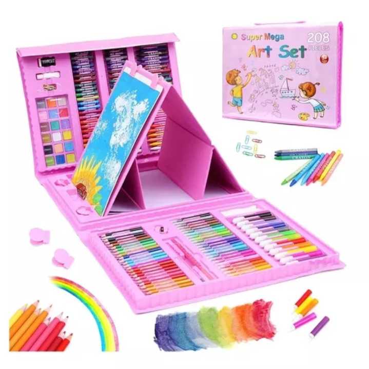 208PCS Kids Children Painting Drawing Tools Set