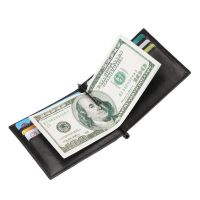 New Small Wallet Mens Style Dollar Clip Short Wallet Money Clip Cash Banknote Clip Thin 【OCT】
