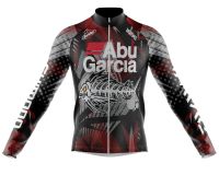 Abugarcia เสื้อผ้าแข่งแขนยาวผู้ชาย,เสื้อผ้าจักรยานเสือภูเขาเสื้อเจอร์ซีย์นักปั่นระบายอากาศได้ดีเสื้อตกปลารัดรูปขี่จักรยาน