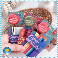 ✈ Avionshop - (10 ชิ้น)  5สี ยางรัดผมอย่างดี สไตล์เกาหลี super elastic เส้นใหญ่ ไม่ขาดง่าย