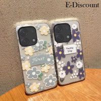 เคสโทรศัพท์ใหม่สำหรับ Infinix GT 10 Pro 5G เคสลายดอกไม้พร้อมซิลิโคนนิ่มสำหรับแฟชั่นและป้องกันการตกเคส Infinix GT 10 Pro