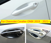 For Chevrolet Cavalier ONIX 2019-  Accessories Car Door Handle Bowl Cap Garnish Overlay Cover Trim