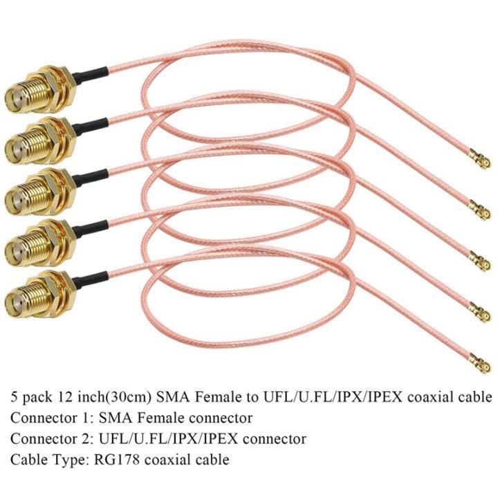 5-pcs-sma-connector-cable-female-to-ufl-u-fl-ipx-ipex-rf-or-no-connector-coax-adapter-assembly-rg178-pigtail-cable