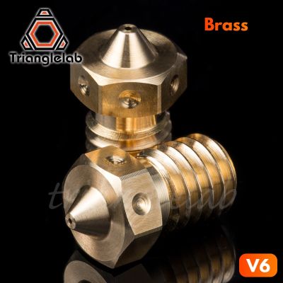 【LZ】 trianglelab BRASS V6 Nozzle for 3D printers hotend 3D printer nozzle for TD6 DDE CHC KIT v6 hotend extruder prusa i3 mk3
