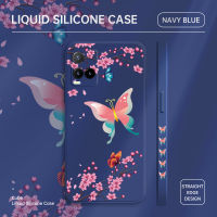 เคสโทรศัพท์สำหรับ Vivo Y33S เคส Vivo Y33T การ์ตูนน่ารักนักบินอวกาศเคสโทรศัพท์คลุมทั้งหมดน้ำรูปแบบขอบสี่เหลี่ยมปลอกซิลิโคนเคสป้องกันกล้อง