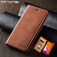 Magnetic Leather Case For iPhone 14 13 12 Mini 11 Pro XS Max XR 7 8 6 6s Plus 5s SE 2020 2022 Wallet Flip Card Slots Phone Cover