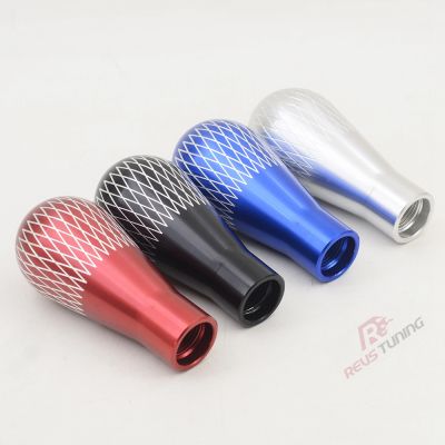 【cw】 Blue/Black/Red/Silver Universal Aluminum JDM 9cm K Tuned Style Racing Auto Car Gear Shift Knob Manual Shifter Lever