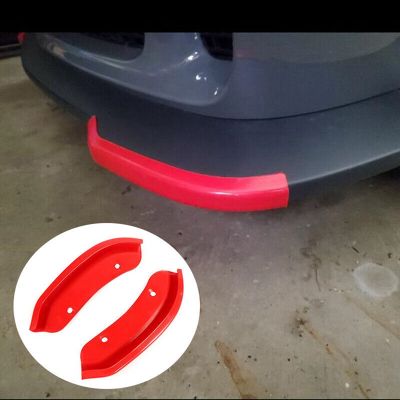 1Set for Dodge Challenger SRT Scat Pack Bumper Lip Splitter Protector Replacement Red 68327082AA 68327083AA Front