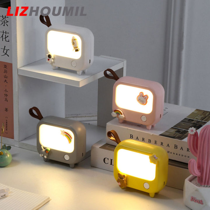 led-การ์ตูน-lizhoumil-ไฟกลางคืน2โหมดชาร์จยูเอสบีแบบพกพาสายคล้องโคมไฟด้วยสำหรับห้องนอนห้องเด็ก