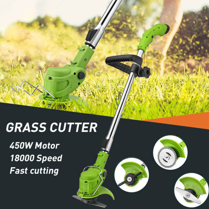 36V/48V Cordless Lawn Mower Rechargeable Electric Grass Cutter Grass