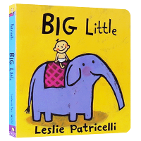 Big Little :Leslie Patricelli Series เคยชินสำหรับทารกหนังสือกระดาษแข็ง