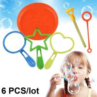 【Ready Stock】 卐❡ C30 6PCS/set Blowing Bubble Soap Tools Toy Bubble Sticks Set Bubble Blower Machine Outdoor Bubble Toys for Kids Children Day Gifts