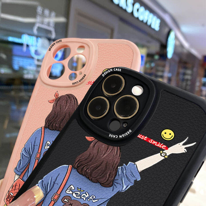 ggk-เคสโทรศัพท์-oppo-reno10-pro-5g-เคสปกหนัง-pu-ลายการ์ตูนให้ความรู้สึกหรูหราผิวสัมผัสเพรียวบางหนังสำหรับหญิงสาว