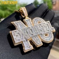 2023 New Iced Out Bling Letters No Excuse Pendant Necklace Gold Plated 5A Zircon Rectangle CZ Charm Mens Women Hip Hop Jewelry Fashion Chain Necklace