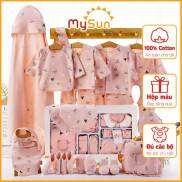 Set bộ đồ quần áo trẻ em sơ sinh cao cấp mùa hè, đông quà tặng cho bé trai