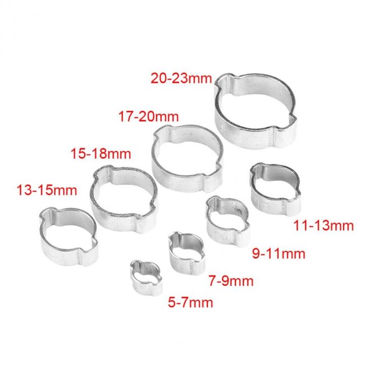 10pcs-hose-clampszinc-plated-joiner-clamp-iron-galvanized-two-ear-hose-pipe-clamp-5-23mm-for-fule-petrol-pipe-tube